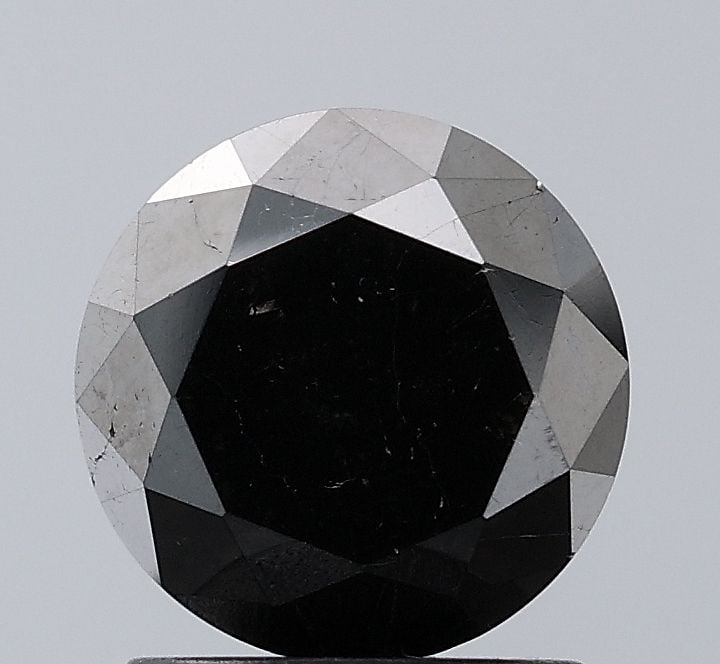 Loose Diamond - ROUND 1.86ct Fancy Black VS2 (1 of 1)