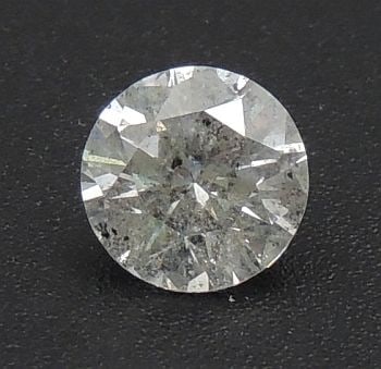 Loose Diamond - ROUND 0.78ct G I1: Loose Diamond - ROUND 0.78ct G I1 Source: Natural Shape: ROUND Carats: 0.78 Color: G Clarity: I1 Certification: NONE The Diamond Depot Guarantee: All items in this auction are guaranteed to be 100% au