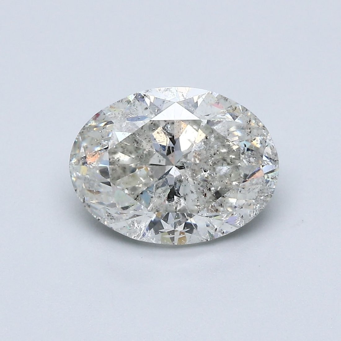 Loose Diamond - OVAL 3.03ct H I2: Loose Diamond - OVAL 3.03ct H I2 Source: Natural Shape: OVAL Carats: 3.03 Color: H Clarity: I2 Certification: GIA The Diamond Depot Guarantee: All items in this auction are guaranteed to be 100% authe