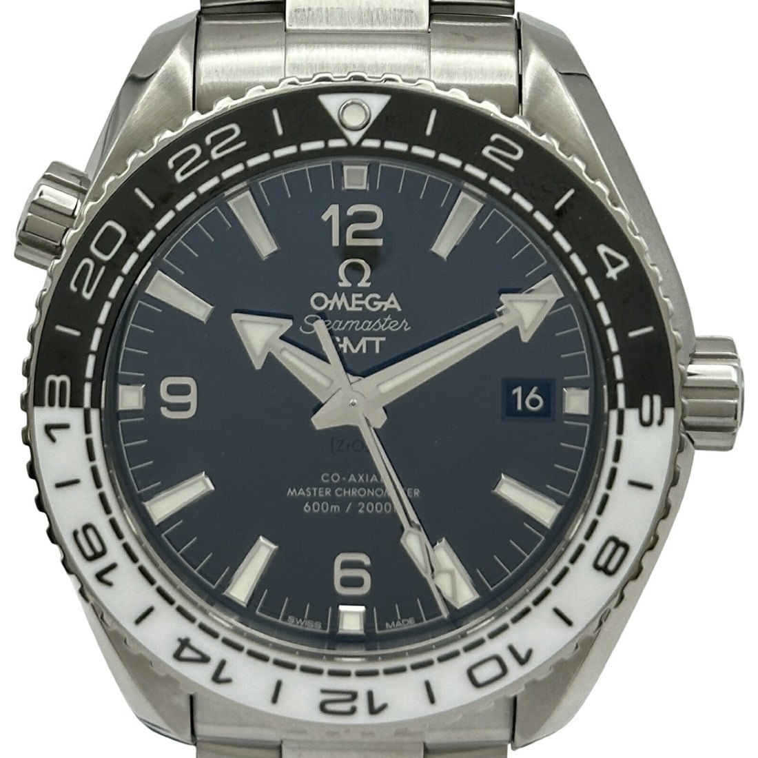 OMEGA Planet Ocean 600M Co-Axial Men's Wristwatch: OMEGA Planet Ocean 600M Co-Axial Men's Wristwatch This OMEGA Seamaster Planet Ocean 600M Co-Axial wristwatch is a Swiss-made timepiece designed for men. It features the model number 215.30.44.22.01.00