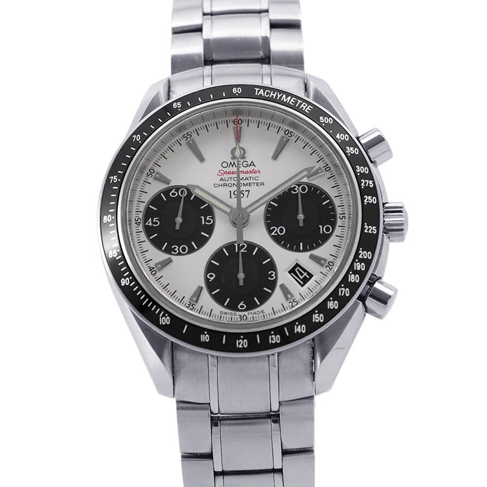 OMEGA Speedmaster Limited Edition 2009 323.30.40.40.02.001: OMEGA Speedmaster Limited Edition 2009 323.30.40.40.02.001 This OMEGA Speedmaster is a Limited Edition wristwatch, produced in a series of 2009 pieces. Designed for men, it features Swiss craftsmanshi