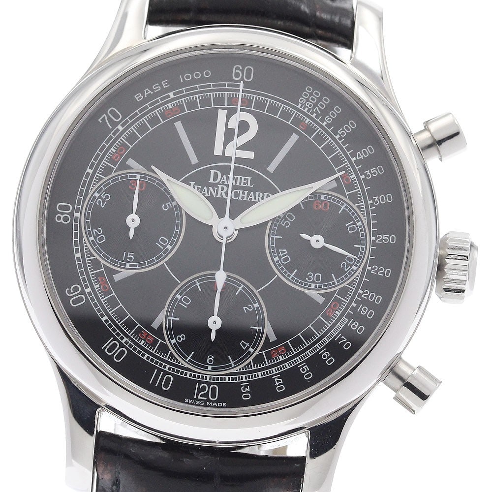 Daniel JeanRichard 25042 Mens Tachymeter Chronograph Wristwatch (1 of 6)
