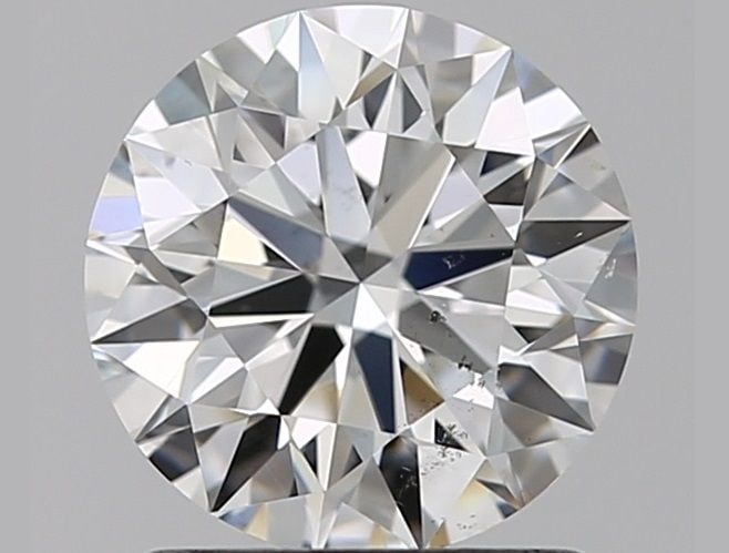 Loose Diamond - ROUND 1.2ct G SI1: Loose Diamond - ROUND 1.2ct G SI1 Source: Natural Shape: ROUND Carats: 1.2 Color: G Clarity: SI1 Certification: GIA The Diamond Depot Guarantee: All items in this auction are guaranteed to be 100% aut