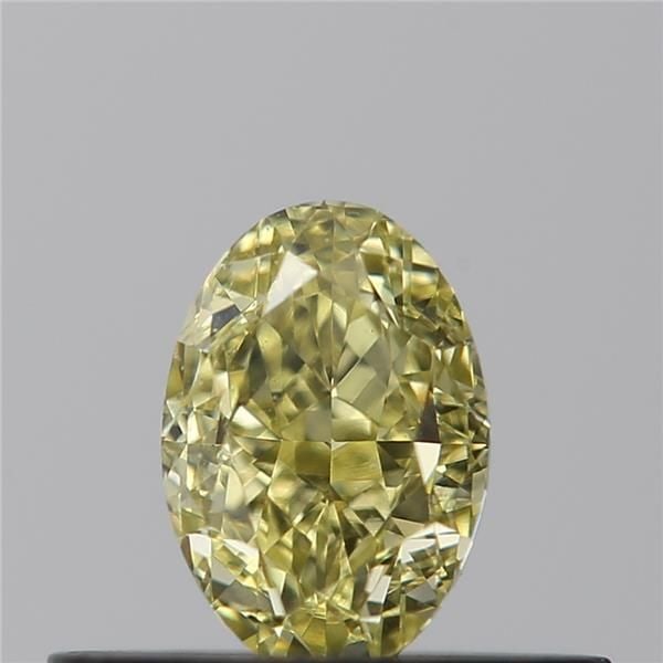 Loose Diamond - OVAL 0.4ct Fancy Yellow VS2: Loose Diamond - OVAL 0.4ct Fancy Yellow VS2 Source: Natural Shape: OVAL Carats: 0.4 Color: Fancy Yellow Certification: GIA Video: