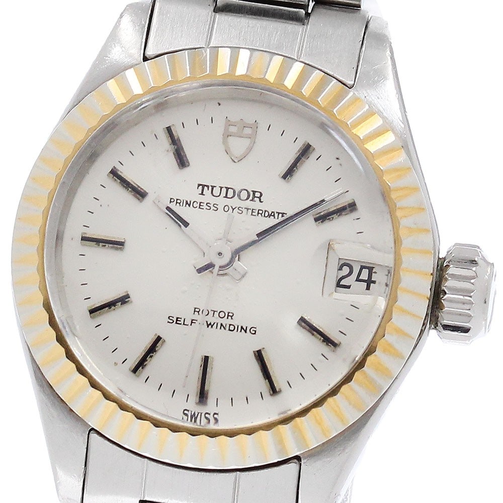 Women's Automatic Wristwatch TUDOR Princess Oysterdate Ref 7592 4: Women's Automatic Wristwatch TUDOR Princess Oysterdate Ref 7592 4 TUDOR Princess Oysterdate automatic women's wristwatch. The watch is pre-owned and made in Switzerland. Specifications Brand: TUDOR Mo