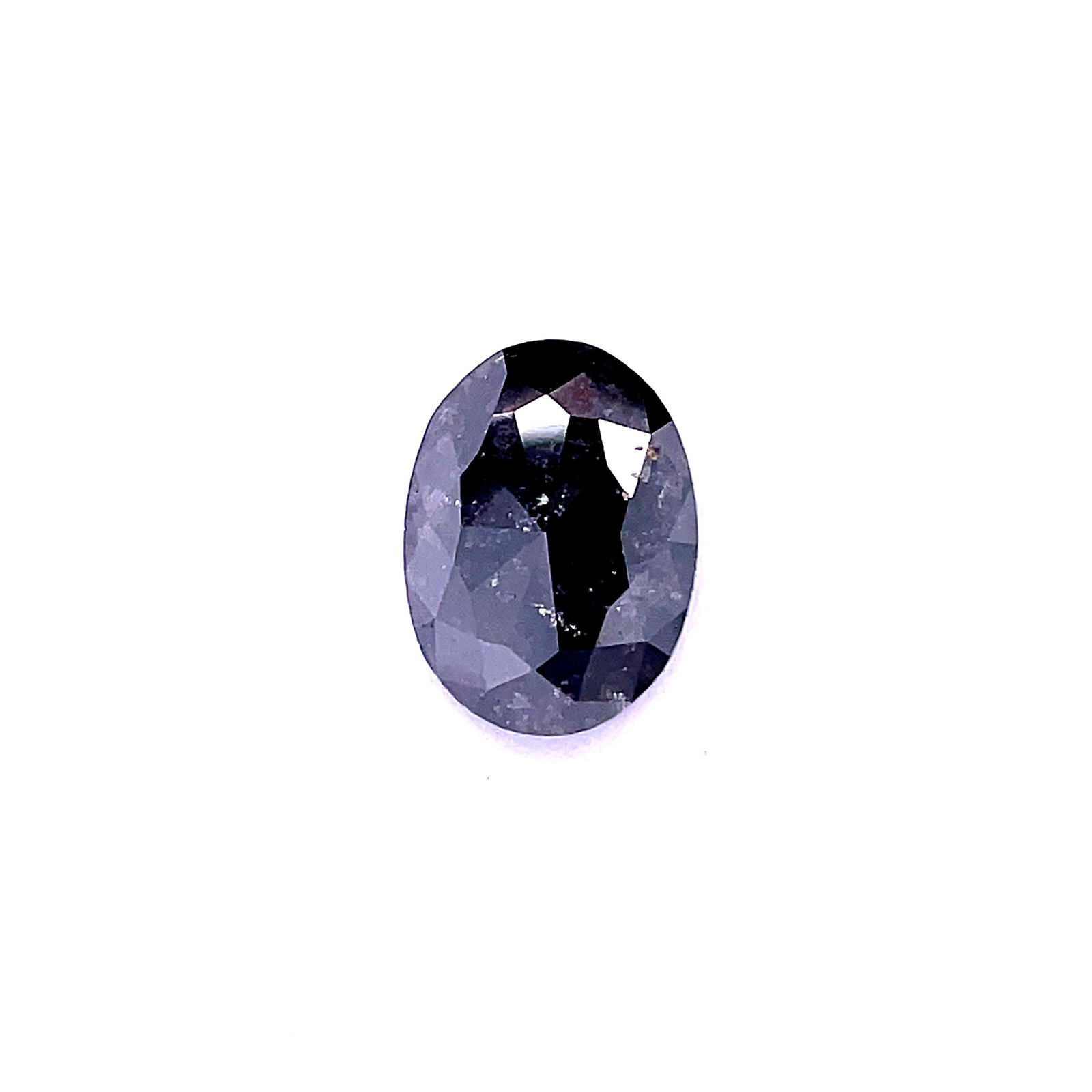 Loose Diamond - OVAL 2.1ct Salt and Pepper: Loose Diamond - OVAL 2.1ct Salt and Pepper Source: Natural Shape: OVAL Carats: 2.1 Color: Salt and Pepper Certification: NONE The Diamond Depot Guarantee: All items in this auction are guaranteed to b