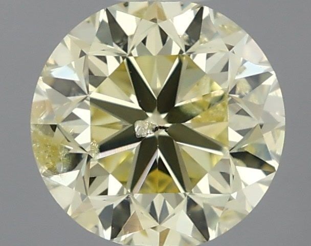 Loose Diamond - ROUND 1.04ct Fancy Light Yellow I2: Loose Diamond - ROUND 1.04ct Fancy Light Yellow I2 Source: Natural Shape: ROUND Carats: 1.04 Color: Fancy Light Yellow Certification: GIA Video: