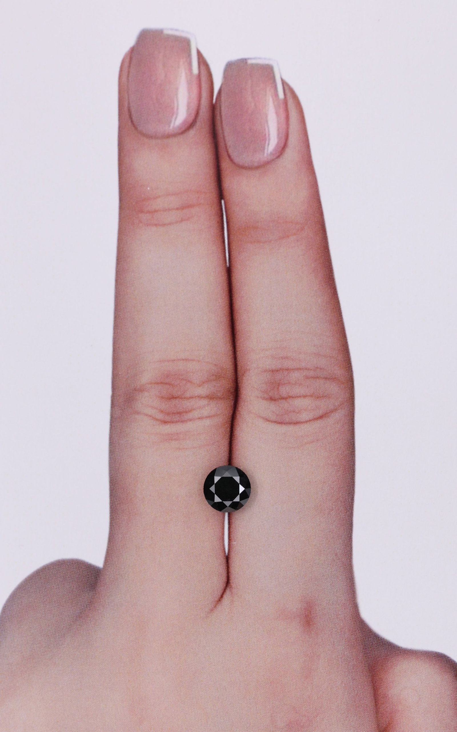 Loose Diamond - ROUND 1.02ct Fancy Black VVS2: Loose Diamond - ROUND 1.02ct Fancy Black VVS2 Source: Natural Shape: ROUND Carats: 1.02 Color: Fancy Black Certification: GIA Video: