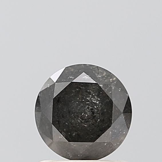 Loose Diamond - ROUND 1.02ct Salt and Pepper VVS2: Loose Diamond - ROUND 1.02ct Salt and Pepper VVS2 Source: Natural Shape: ROUND Carats: 1.02 Color: Salt and Pepper Certification: NONE Video: