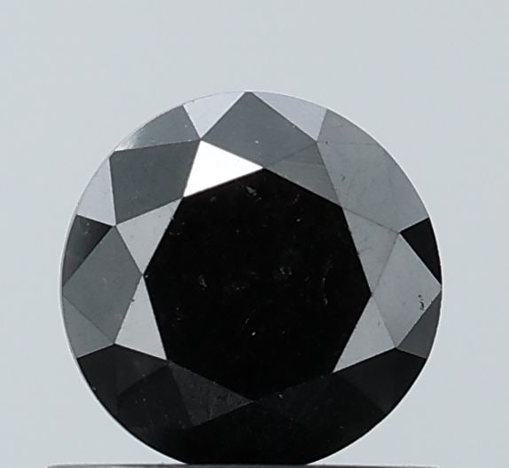 Loose Diamond - ROUND 0.83ct Fancy Black VVS2: Loose Diamond - ROUND 0.83ct Fancy Black VVS2 Source: Natural Shape: ROUND Carats: 0.83 Color: Fancy Black Certification: NONE Video: