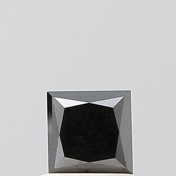 Loose Diamond - PRINCESS 0.69ct Fancy Black VVS2: Loose Diamond - PRINCESS 0.69ct Fancy Black VVS2 Source: Natural Shape: PRINCESS Carats: 0.69 Color: Fancy Black Certification: NONE Video: