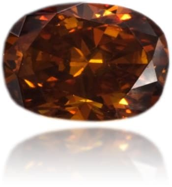 Loose Diamond - OVAL 0.51ct Fancy Deep Orange VS2: Loose Diamond - OVAL 0.51ct Fancy Deep Orange VS2 Source: Natural Shape: OVAL Carats: 0.51 Color: Fancy Deep Orange Certification: NONE The Diamond Depot Guarantee: All items in this auction are guara