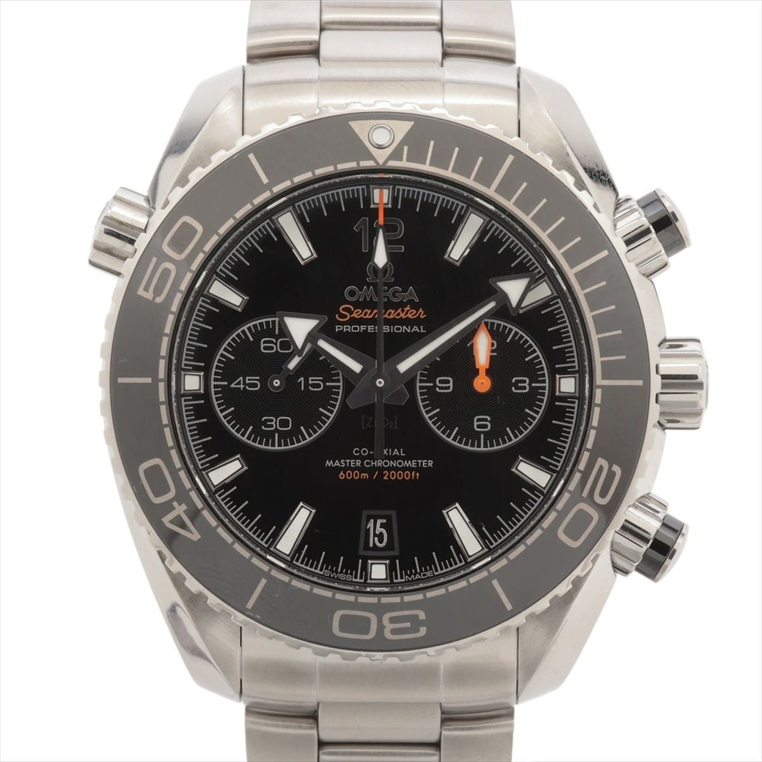 OMEGA Planet Ocean 600M Seamaster Professional 215.30.46.51.01.001: OMEGA Planet Ocean 600M Seamaster Professional 215.30.46.51.01.001 This is a pre-owned OMEGA Seamaster Professional Planet Ocean 600M wristwatch, designed for men. Manufactured in Switzerland, this mo