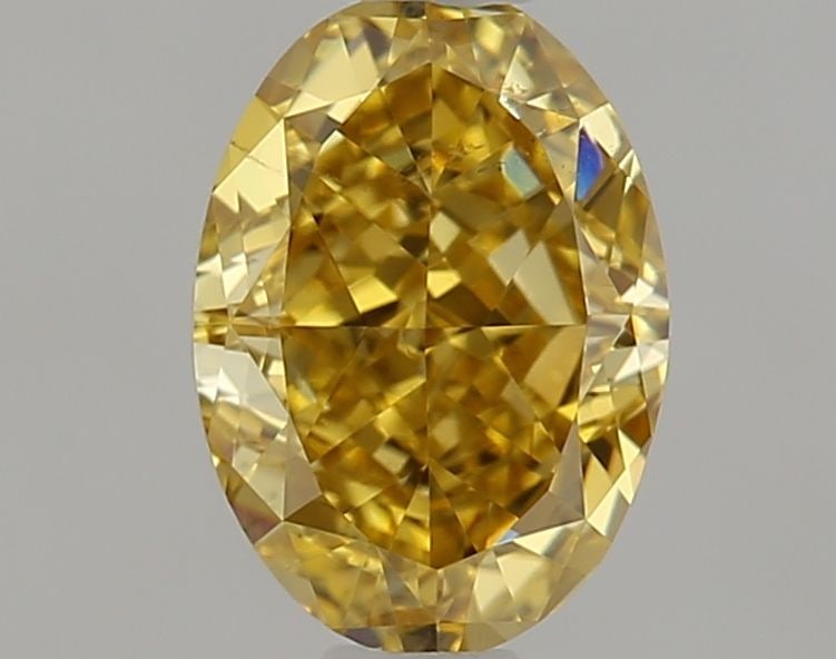 Loose Diamond - OVAL 0.63ct Fancy Deep Yellow SI1: Loose Diamond - OVAL 0.63ct Fancy Deep Yellow SI1 Source: Natural Shape: OVAL Carats: 0.63 Color: Fancy Deep Yellow Certification: GIA Video:
