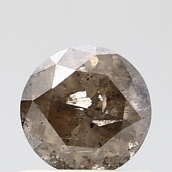 Loose Diamond - ROUND 0.76ct Salt and Pepper VVS1: Loose Diamond - ROUND 0.76ct Salt and Pepper VVS1 Source: Natural Shape: ROUND Carats: 0.76 Color: Salt and Pepper Certification: NONE Video:
