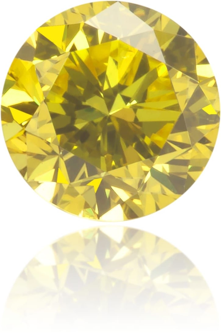 Loose Diamond - ROUND 0.23ct Fancy Vivid Yellow SI1: Loose Diamond - ROUND 0.23ct Fancy Vivid Yellow SI1 Source: Natural Shape: ROUND Carats: 0.23 Color: Fancy Vivid Yellow Certification: GIA The Diamond Depot Guarantee: All items in this auction are gu