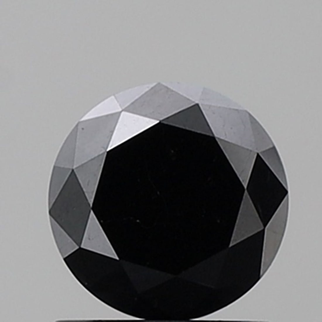 Loose Diamond - ROUND 1.23ct Fancy Black VVS2: Loose Diamond - ROUND 1.23ct Fancy Black VVS2 Source: Natural Shape: ROUND Carats: 1.23 Color: Fancy Black Certification: NONE Video: