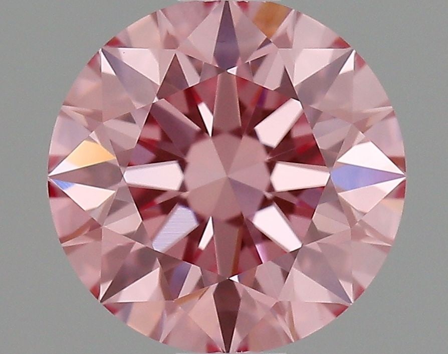Loose Diamond - ROUND 1.01ct Fancy Intense Pink VS1: Loose Diamond - ROUND 1.01ct Fancy Intense Pink VS1 Source: Natural Shape: ROUND Carats: 1.01 Color: Fancy Intense Pink Certification: GIA Video: