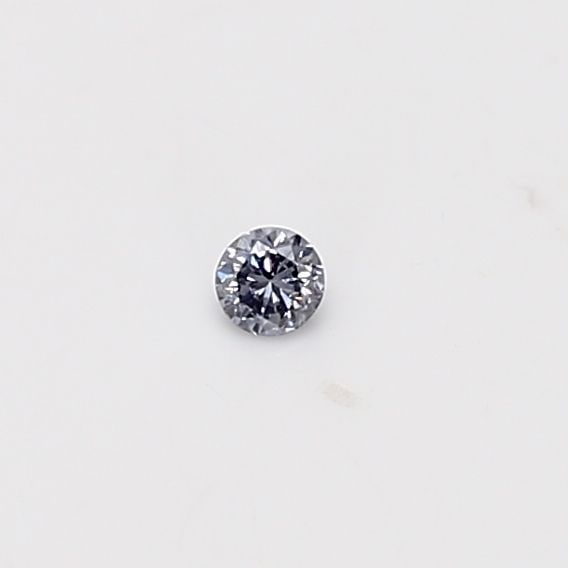 Loose Diamond - ROUND 0.04ct Fancy Light Gray: Loose Diamond - ROUND 0.04ct Fancy Light Gray Source: Natural Shape: ROUND Carats: 0.04 Color: Fancy Light Gray Certification: GIA Video: