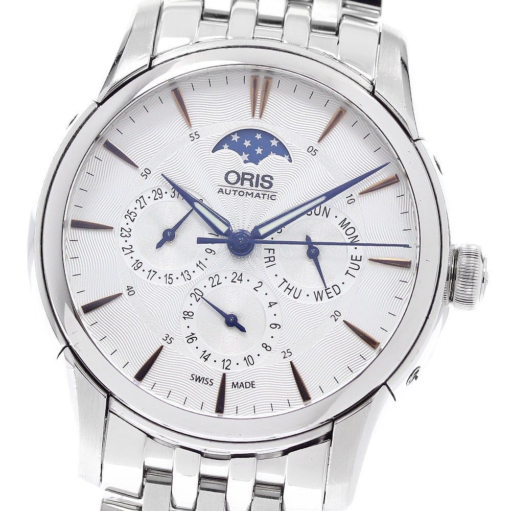 ORIS Artelier Moon Phase Automatic Men's Wristwatch (1 of 6)