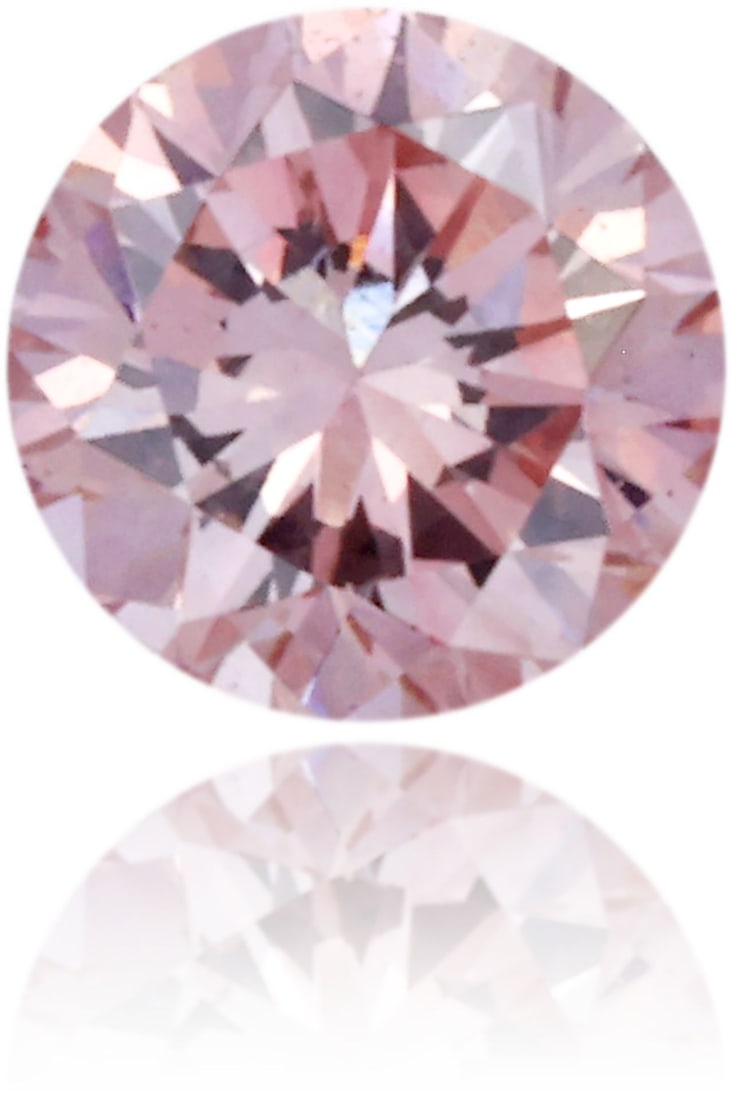Loose Diamond - ROUND 0.15ct Fancy Pink VS2: Loose Diamond - ROUND 0.15ct Fancy Pink VS2 Source: Natural Shape: ROUND Carats: 0.15 Color: Fancy Pink Certification: GIA The Diamond Depot Guarantee: All items in this auction are guaranteed to be 1