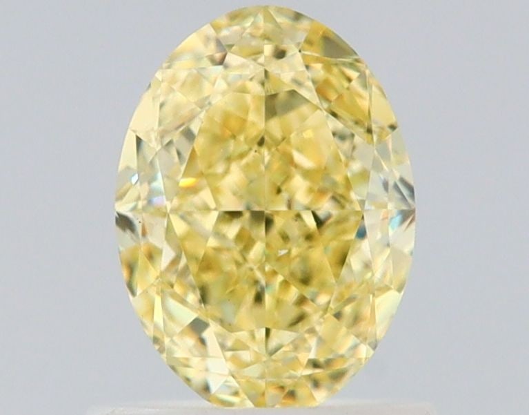 Loose Diamond - OVAL 1.0ct Fancy Yellow VS2: Loose Diamond - OVAL 1.0ct Fancy Yellow VS2 Source: Natural Shape: OVAL Carats: 1.0 Color: Fancy Yellow Certification: GIA Video: