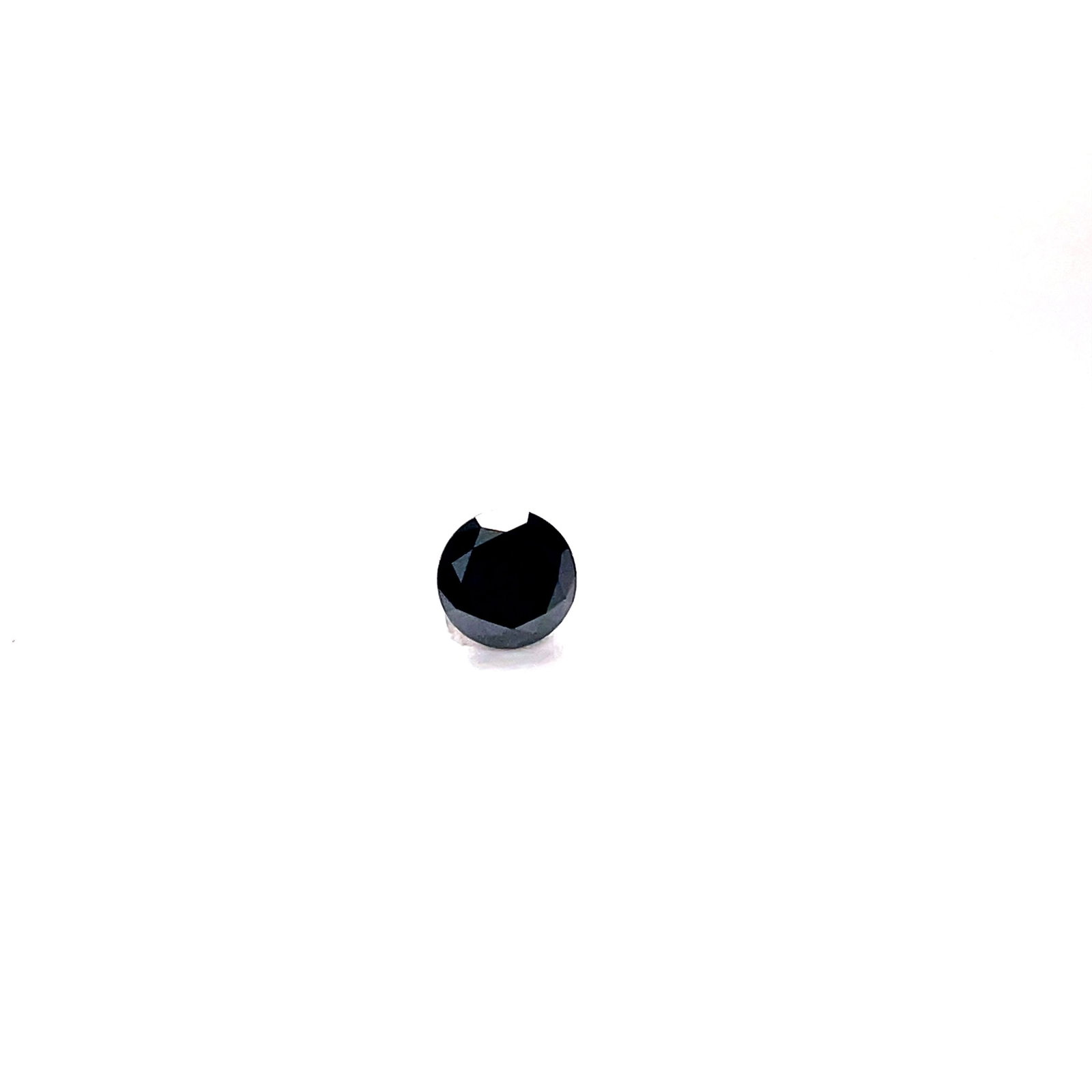Loose Diamond - ROUND 1.24ct Fancy Black: Loose Diamond - ROUND 1.24ct Fancy Black Source: Natural Shape: ROUND Carats: 1.24 Color: Fancy Black Certification: IGI Video: