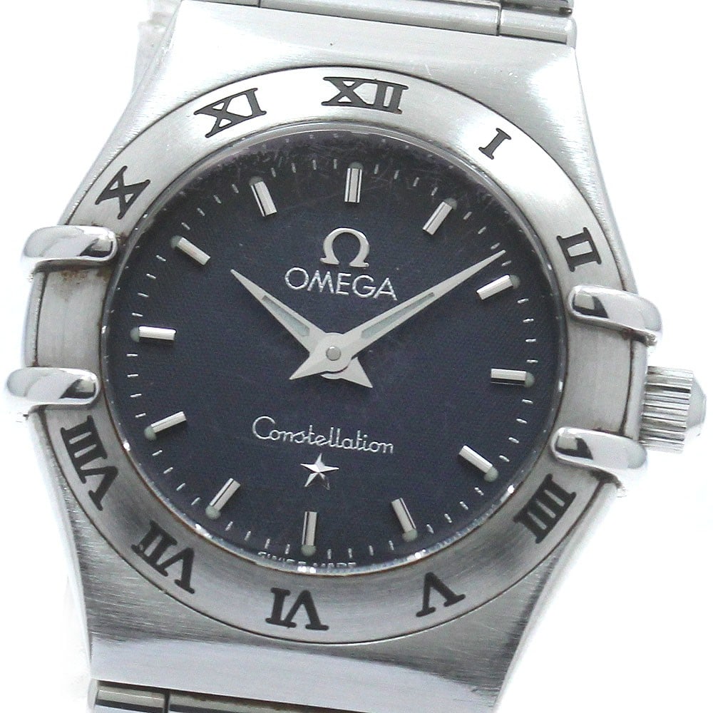 Omega Constellation 1562.40 Quartz Ladies Stainless Steel Watch: Omega Constellation 1562.40 Quartz Ladies Stainless Steel Watch This OMEGA Constellation Quartz ladies wristwatch features a stainless steel case and bracelet with a gray dial. The watch operates with