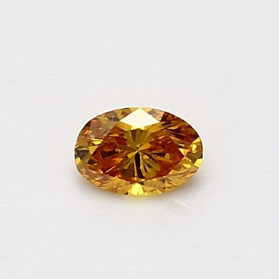 Loose Diamond - OVAL 0.28ct Yellow Orange I1: Loose Diamond - OVAL 0.28ct Yellow Orange I1 Source: Natural Shape: OVAL Carats: 0.28 Color: Yellow Orange Certification: GIA Video: