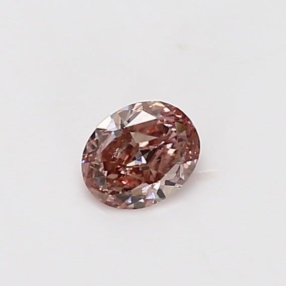Loose Diamond - OVAL 0.27ct Fancy Orangey Pink SI1: Loose Diamond - OVAL 0.27ct Fancy Orangey Pink SI1 Source: Natural Shape: OVAL Carats: 0.27 Color: Fancy Orangey Pink Certification: GIA Video: