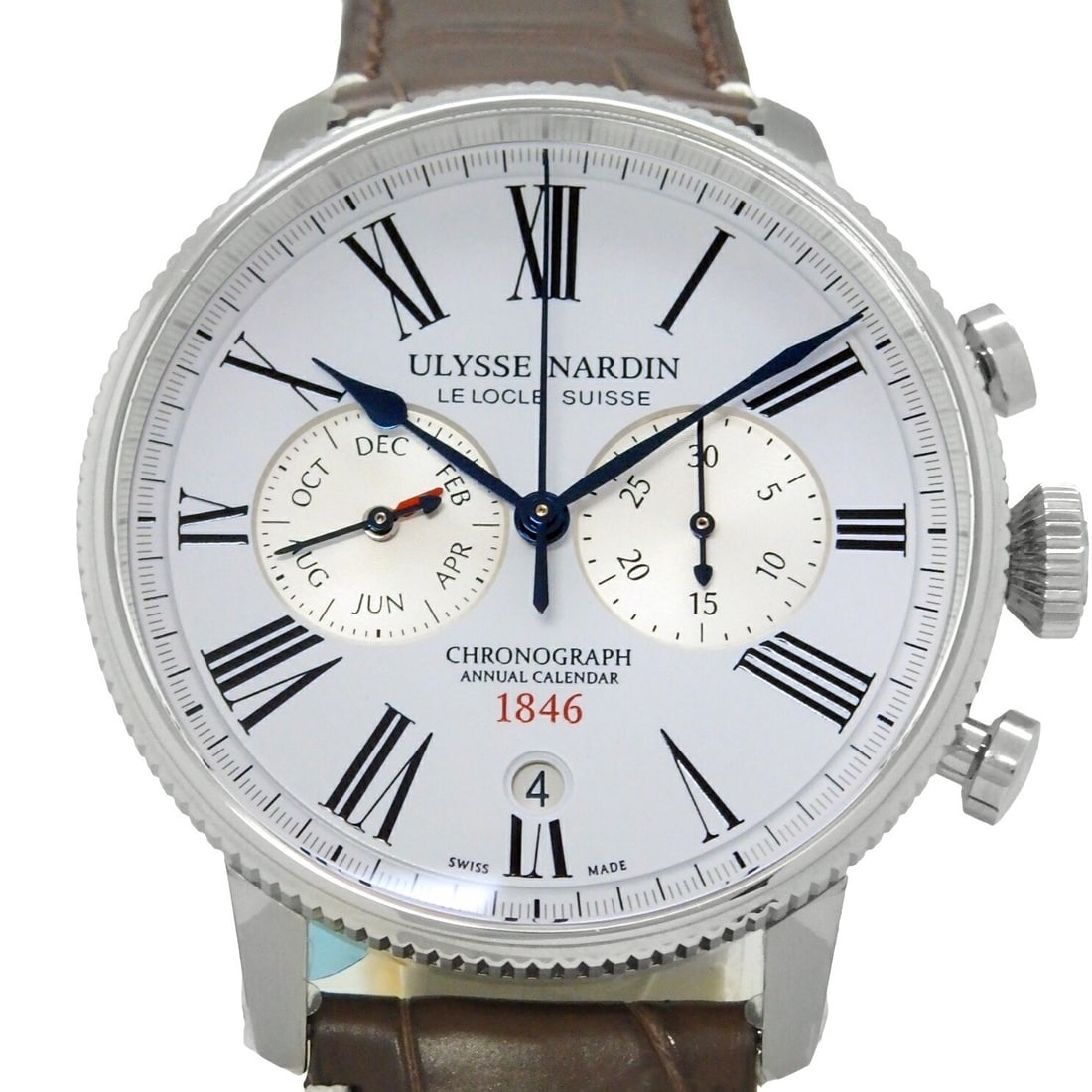 Ulysse Nardin 1533-320LE-0A-175 Marine Torpilleur mens wristwatch: Ulysse Nardin 1533-320LE-0A-175 Marine Torpilleur mens wristwatch Pre-owned Ulysse Nardin Marine Torpilleur men's wristwatch made in Switzerland. Specifications Brand: Ulysse Nardin Model: Marine Torp