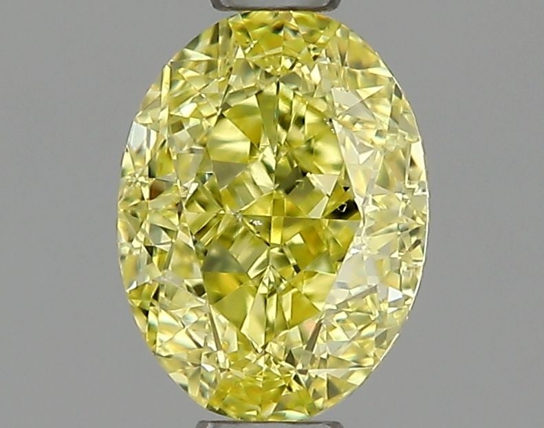 Loose Diamond - OVAL 0.7ct Fancy Intense Yellow SI2: Loose Diamond - OVAL 0.7ct Fancy Intense Yellow SI2 Source: Natural Shape: OVAL Carats: 0.7 Color: Fancy Intense Yellow Certification: GIA Video: