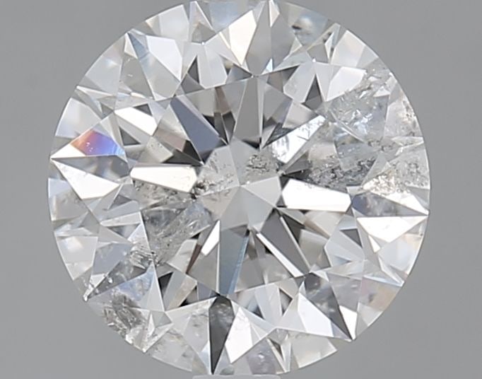 Loose Diamond - ROUND 1.81ct F I2: Loose Diamond - ROUND 1.81ct F I2 Source: Natural Shape: ROUND Carats: 1.81 Color: F Clarity: I2 Certification: GIA Video: