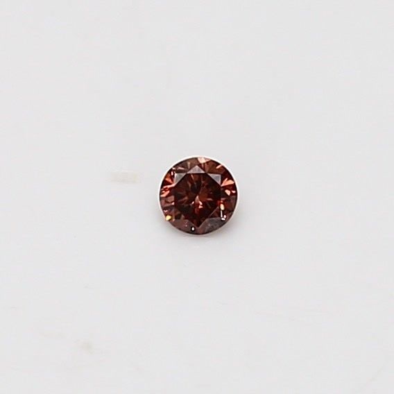 Loose Diamond - ROUND 0.04ct Fancy Deep Brown Pink: Loose Diamond - ROUND 0.04ct Fancy Deep Brown Pink Source: Natural Shape: ROUND Carats: 0.04 Color: Fancy Deep Brown Pink Certification: GIA Video: