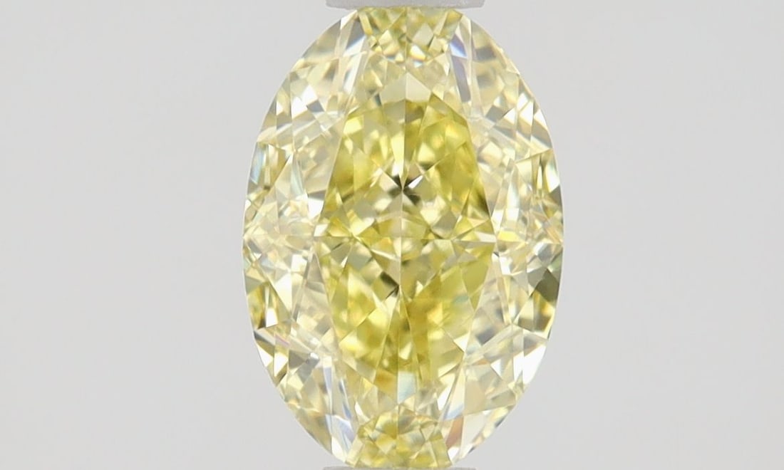 Loose Diamond - OVAL 0.66ct Fancy Yellow VS1: Loose Diamond - OVAL 0.66ct Fancy Yellow VS1 Source: Natural Shape: OVAL Carats: 0.66 Color: Fancy Yellow Certification: GIA Video: