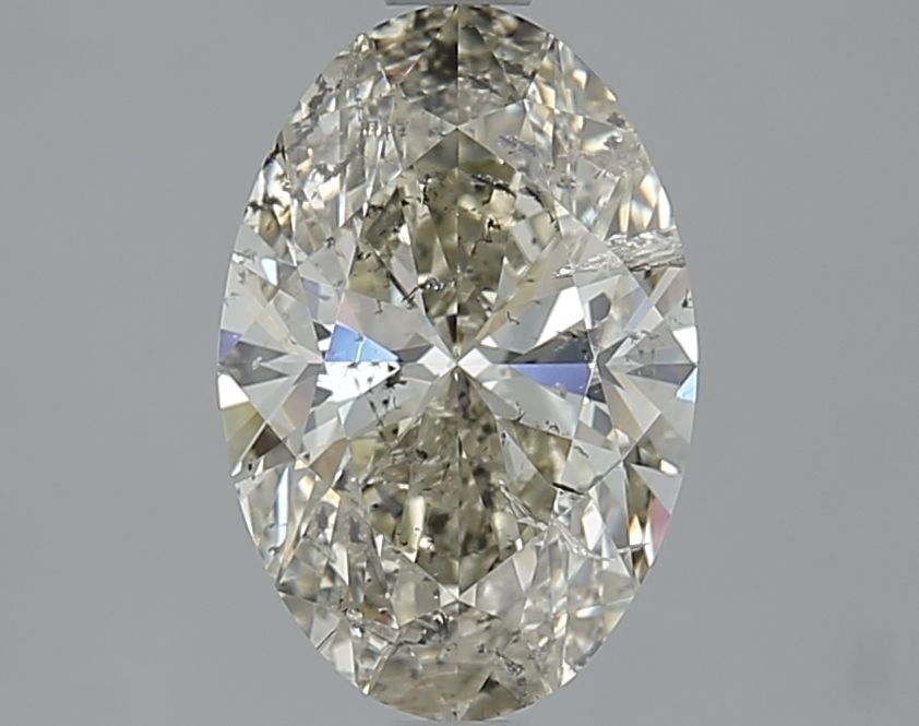 Loose Diamond - OVAL 2.01ct M I1: Loose Diamond - OVAL 2.01ct M I1 Source: Natural Shape: OVAL Carats: 2.01 Color: M Clarity: I1 Certification: IGI Video: