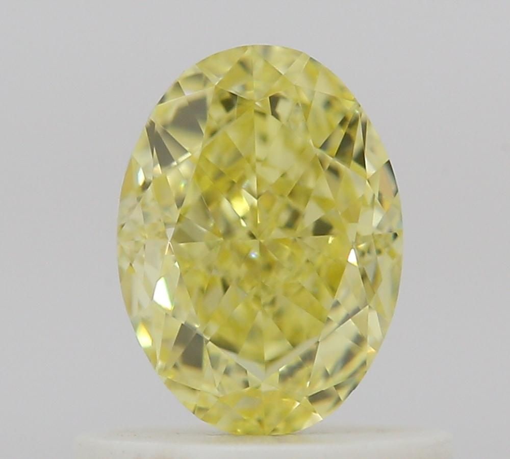 Loose Diamond - OVAL 0.74ct Fancy Yellow VVS2: Loose Diamond - OVAL 0.74ct Fancy Yellow VVS2 Source: Natural Shape: OVAL Carats: 0.74 Color: Fancy Yellow Certification: GIA Video: