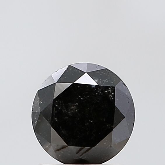 Loose Diamond - ROUND 1.35ct Fancy Black VVS2: Loose Diamond - ROUND 1.35ct Fancy Black VVS2 Source: Natural Shape: ROUND Carats: 1.35 Color: Fancy Black Certification: NONE Video: