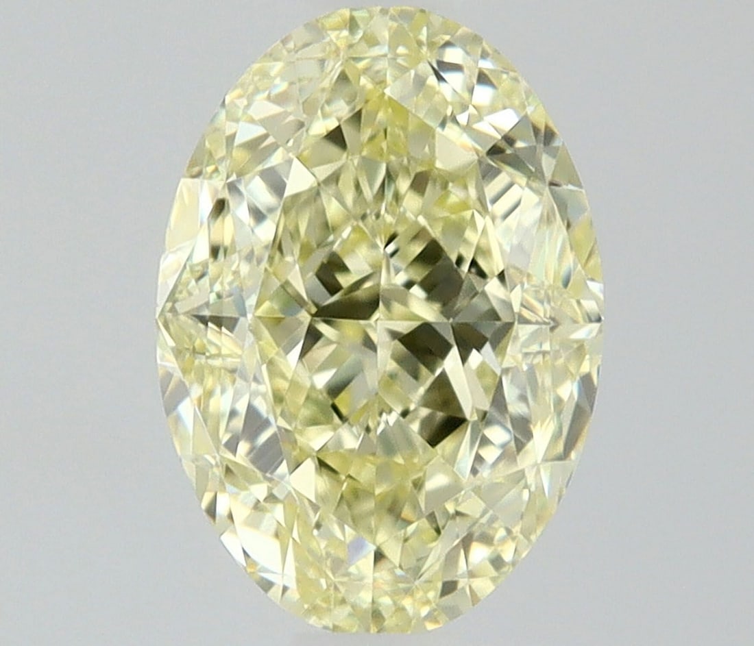 Loose Diamond - OVAL 0.75ct Fancy Light Yellow IF: Loose Diamond - OVAL 0.75ct Fancy Light Yellow IF Source: Natural Shape: OVAL Carats: 0.75 Color: Fancy Light Yellow Certification: GIA Video: