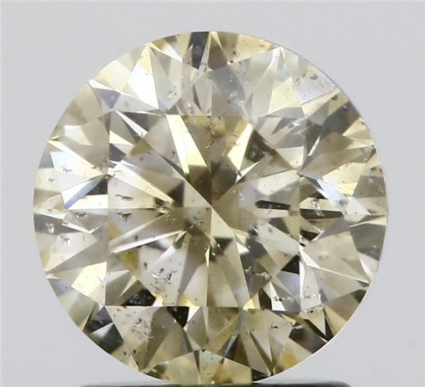 Loose Diamond - ROUND 1.51ct U-V I1: Loose Diamond - ROUND 1.51ct U-V I1 Source: Natural Shape: ROUND Carats: 1.51 Color: U-V Certification: IGI Video:
