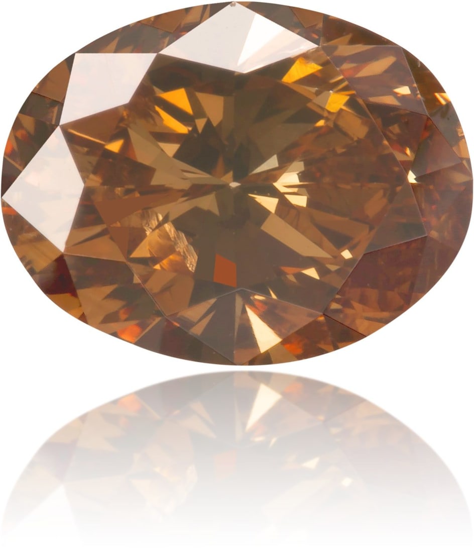 Loose Diamond - OVAL 1.0ct Fancy Brown I2: Loose Diamond - OVAL 1.0ct Fancy Brown I2 Source: Natural Shape: OVAL Carats: 1.0 Color: Fancy Brown Certification: NONE Video:
