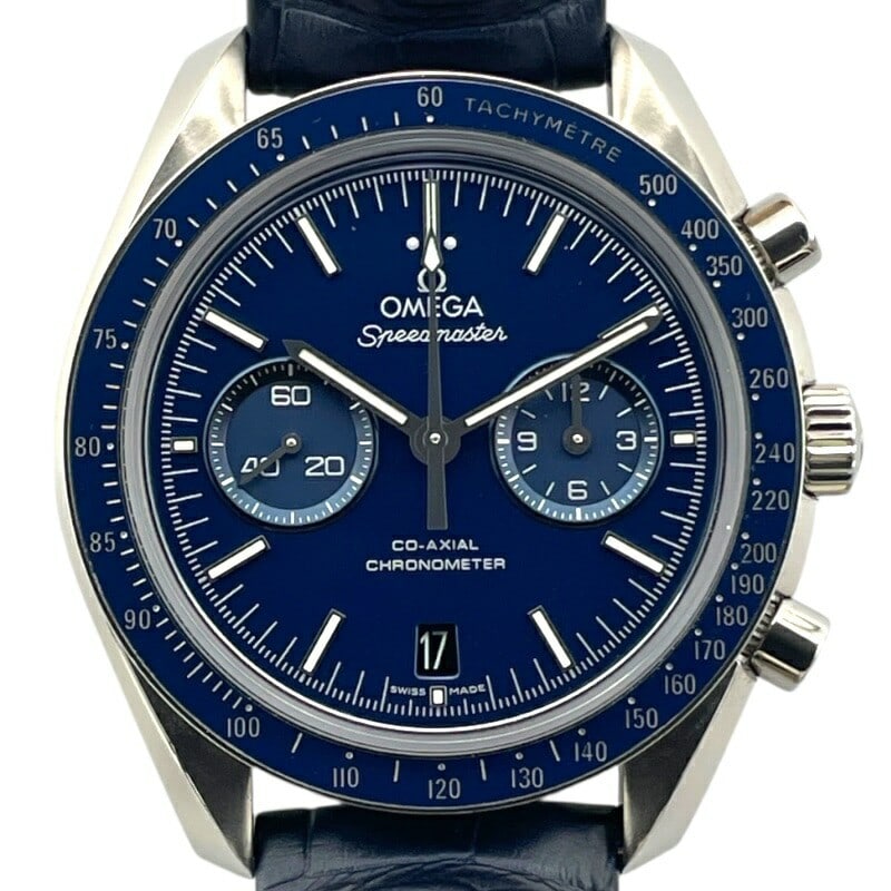 Omega Speedmaster Men's Co-Axial Wristwatch 311.93.44.51.03.001: Omega Speedmaster Men's Co-Axial Wristwatch 311.93.44.51.03.001 This OMEGA Speedmaster 2-Counter Co-Axial 311.93.44.51.03.001 is a men's Swiss wristwatch in pre-owned condition. It features the renown