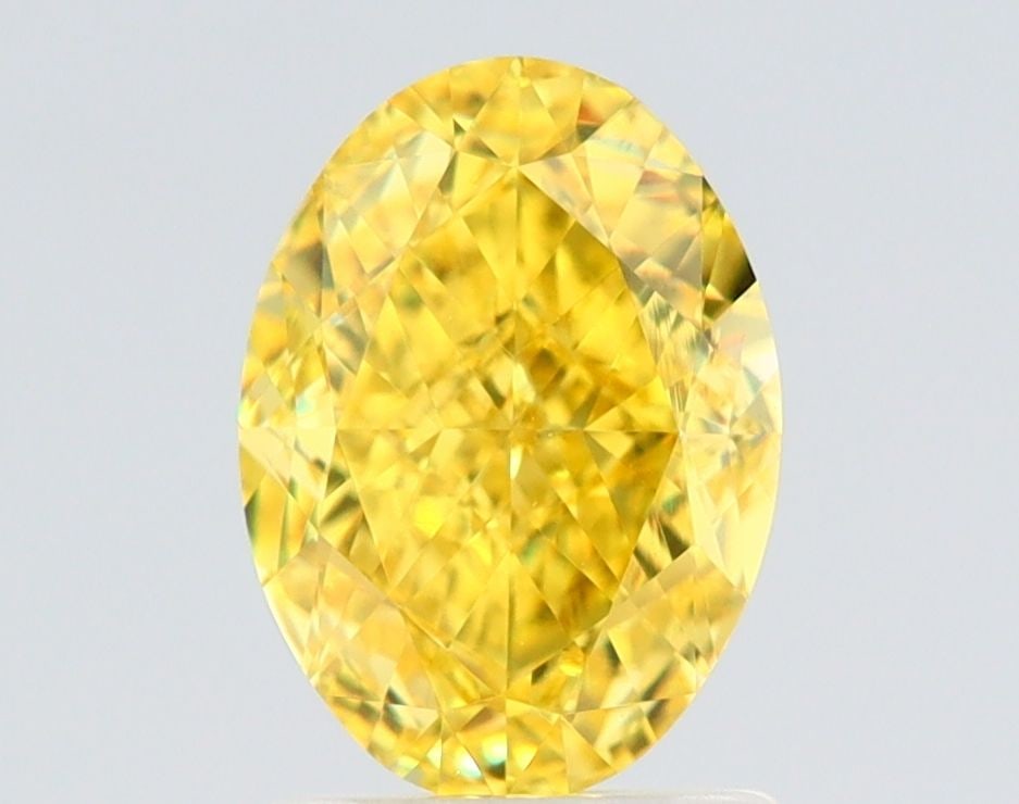 Loose Diamond - OVAL 2.0ct Fancy Vivid Yellow VVS1: Loose Diamond - OVAL 2.0ct Fancy Vivid Yellow VVS1 Source: Natural Shape: OVAL Carats: 2.0 Color: Fancy Vivid Yellow Certification: GIA Video: