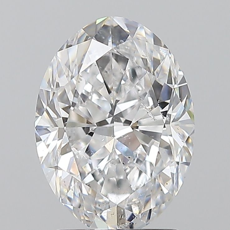 Loose Diamond - OVAL 2.02ct D SI2: Loose Diamond - OVAL 2.02ct D SI2 Source: Natural Shape: OVAL Carats: 2.02 Color: D Clarity: SI2 Certification: GIA Video: