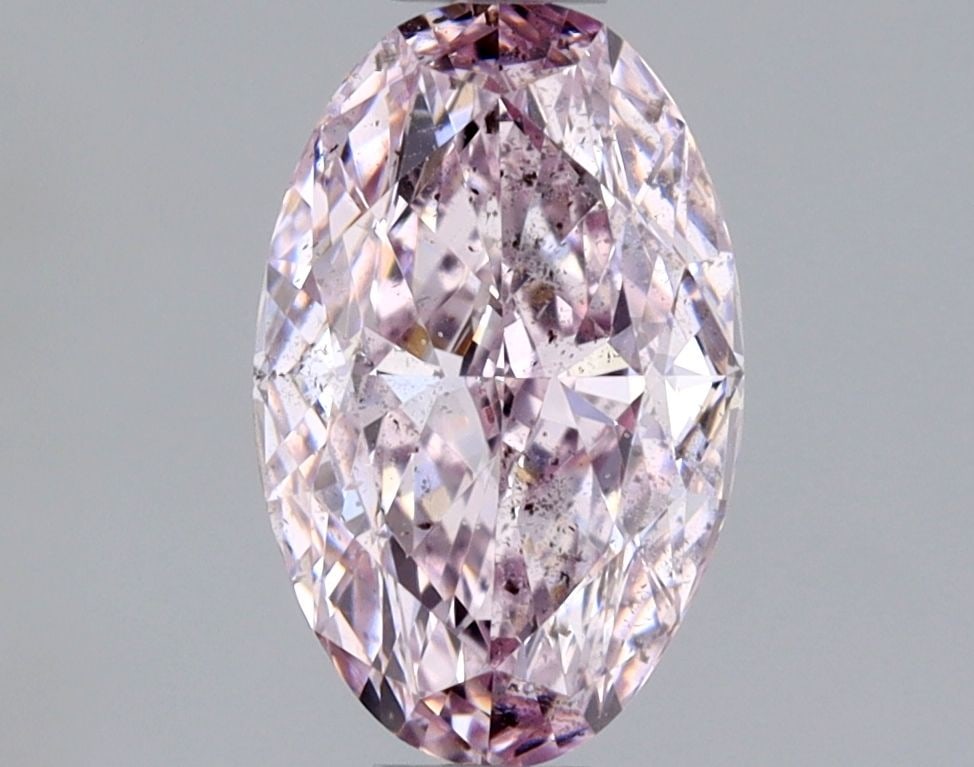 Loose Diamond - OVAL 0.66ct Fancy Pinkish Pink SI2: Loose Diamond - OVAL 0.66ct Fancy Pinkish Pink SI2 Source: Natural Shape: OVAL Carats: 0.66 Color: Fancy Pinkish Pink Certification: GIA Video: