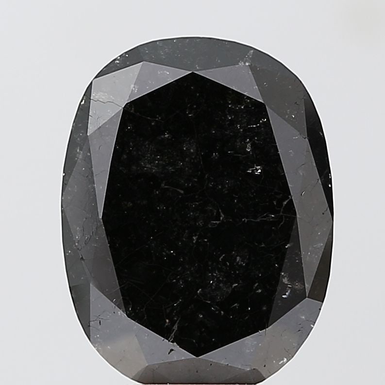Loose Diamond - OVAL 5.03ct Fancy Black VS2: Loose Diamond - OVAL 5.03ct Fancy Black VS2 Source: Natural Shape: OVAL Carats: 5.03 Color: Fancy Black Certification: NONE Video:
