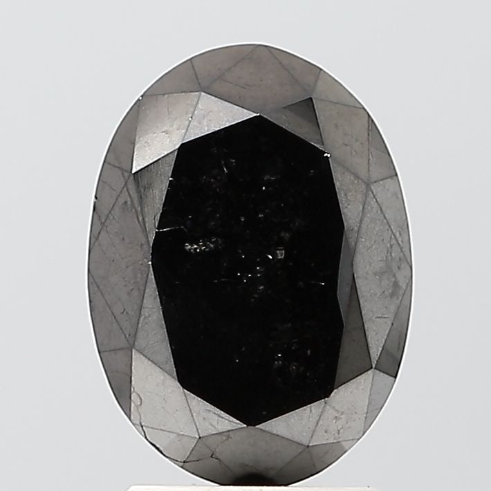 Loose Diamond - OVAL 2.65ct Black VS1: Loose Diamond - OVAL 2.65ct Black VS1 Source: Natural Shape: OVAL Carats: 2.65 Color: Black Certification: NONE Video:
