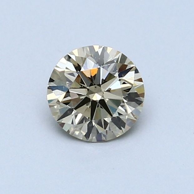 Loose Diamond - ROUND 0.56ct Fancy Light Brownish Yellow VS2: Loose Diamond - ROUND 0.56ct Fancy Light Brownish Yellow VS2 Source: Natural Shape: ROUND Carats: 0.56 Color: Fancy Light Brownish Yellow Certification: NONE Video: