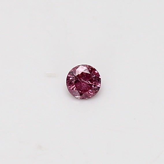 Loose Diamond - ROUND 0.05ct Fancy Vivid Purplish Pink: Loose Diamond - ROUND 0.05ct Fancy Vivid Purplish Pink Source: Natural Shape: ROUND Carats: 0.05 Color: Fancy Vivid Purplish Pink Certification: GIA Video: Video Link The Diamond Depot Guarantee: All