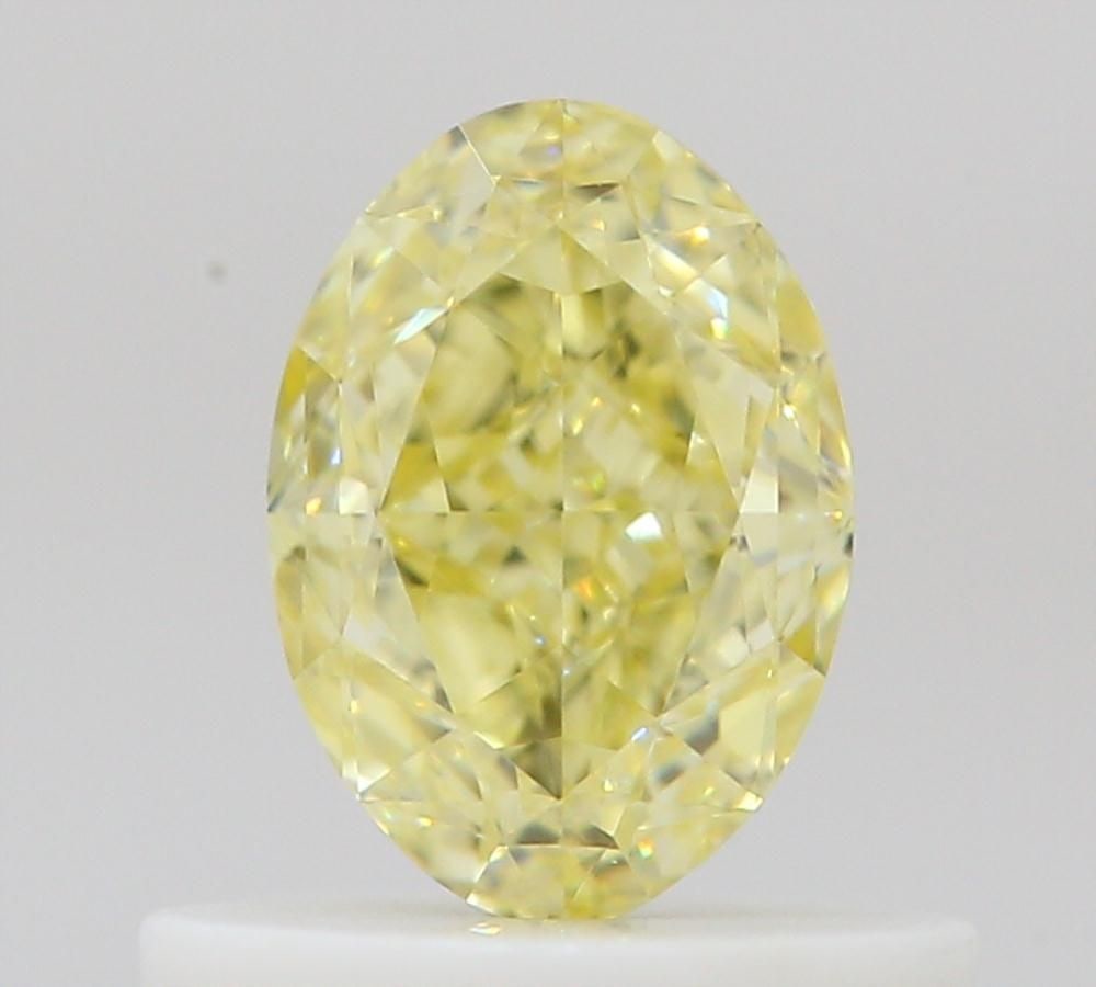 Loose Diamond - OVAL 0.59ct Fancy Yellow VVS2: Loose Diamond - OVAL 0.59ct Fancy Yellow VVS2 Source: Natural Shape: OVAL Carats: 0.59 Color: Fancy Yellow Certification: GIA Video: